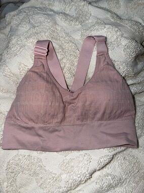 Juicy Couture Dusty Pink Seamless Bralette